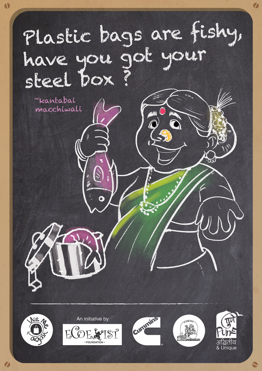 Posters On The Plastic Ban