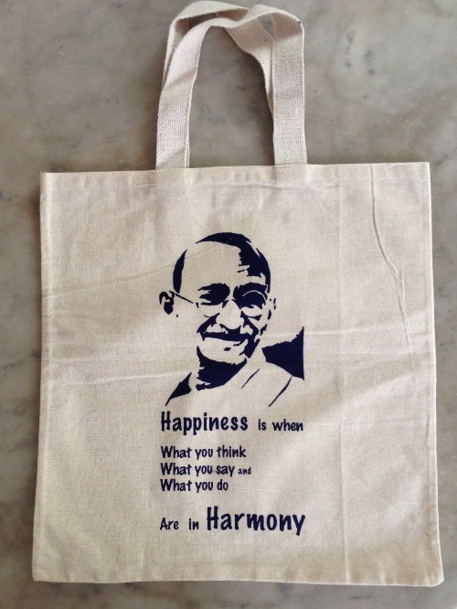 Gandhi Jayanti: Replacing Plastic With Cloth Bags
