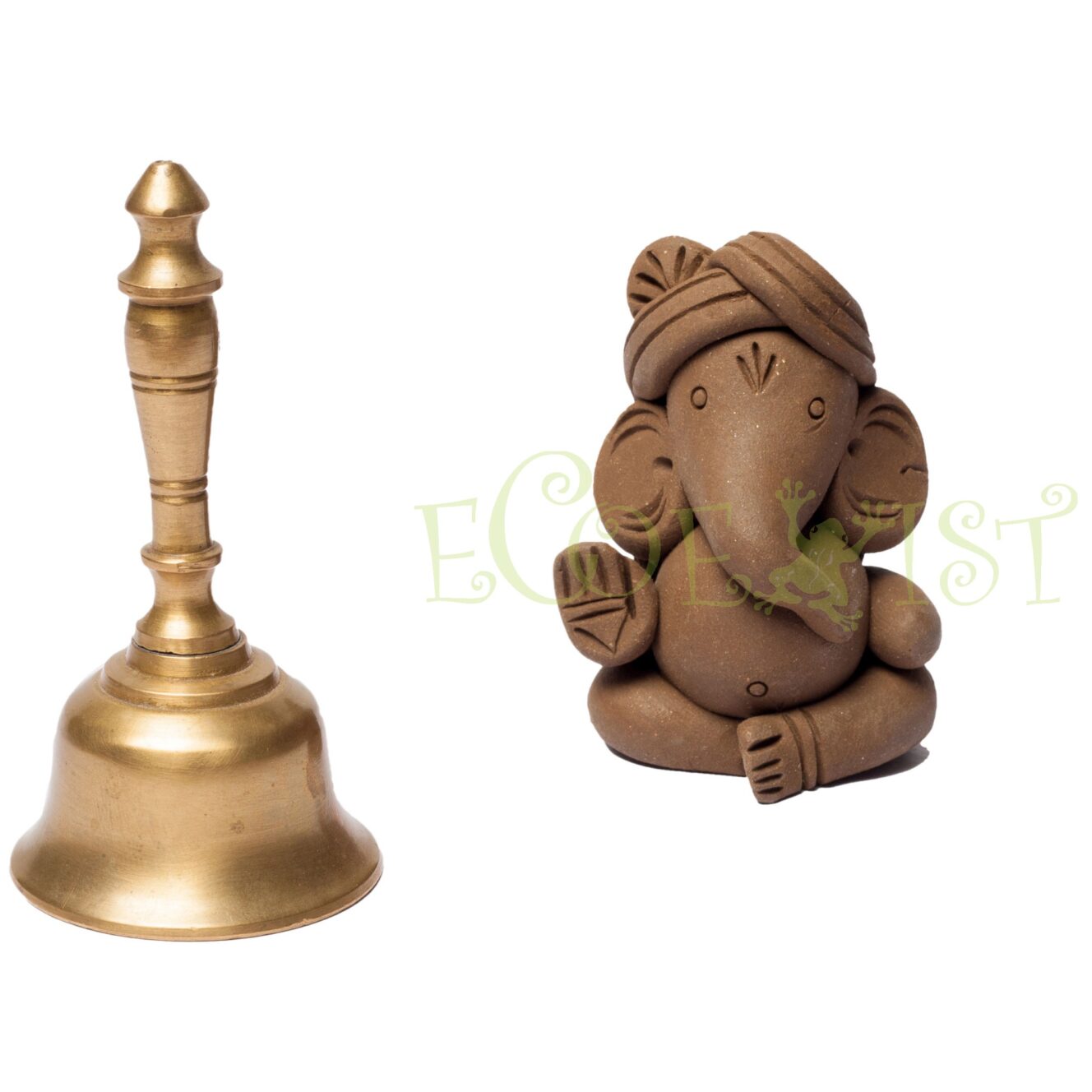 G|MN|S|2.5: Miniature Eco Ganesh Idol - Shishu - 2.5"