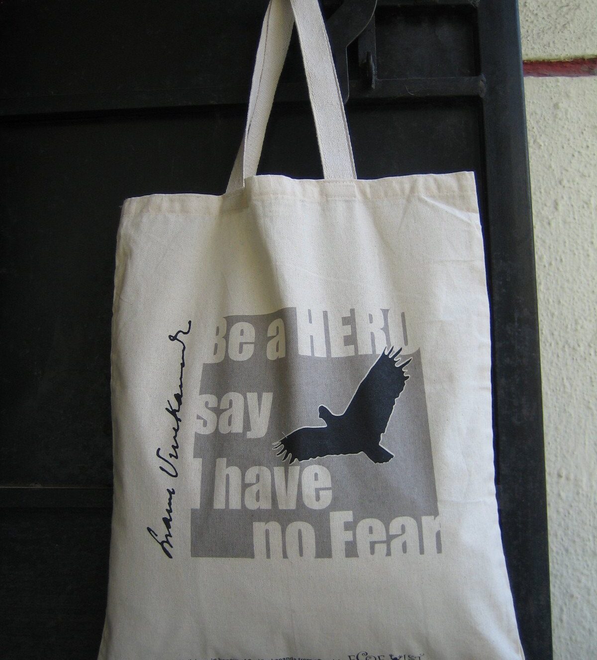Cotton Bag: 15 x 17": Vivekananda Be a Hero