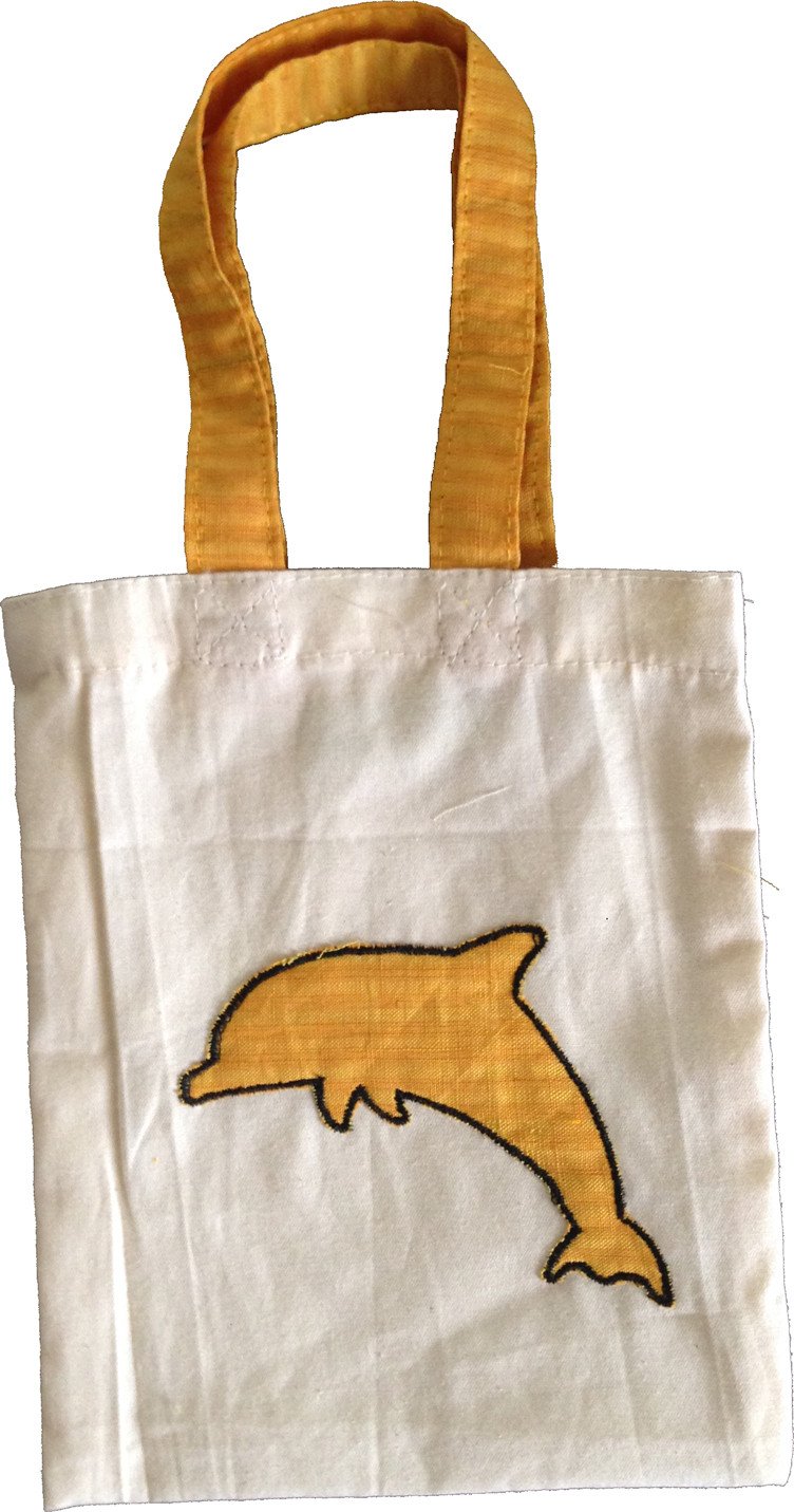 Gift bags: 6″ x 7″: Applique: Dolphin | eCoexist