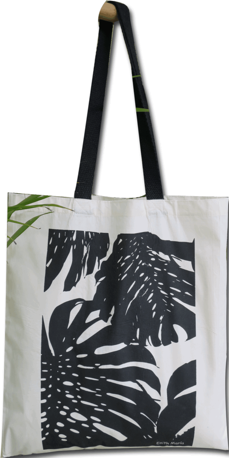 Cotton Bag: 15" x 17": Leaves 1