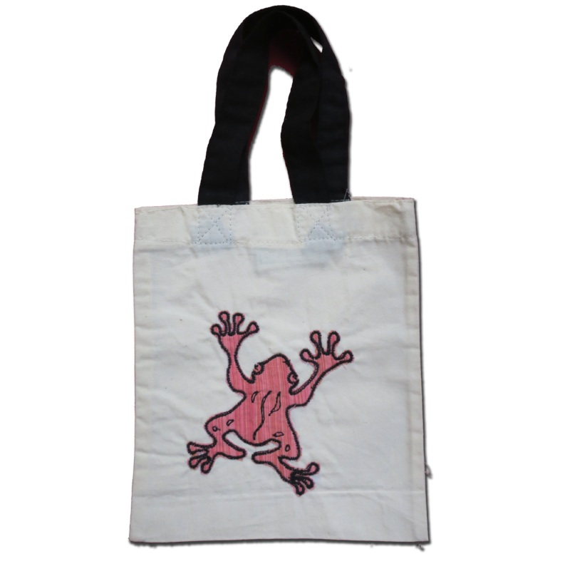 Gift bags: 6" x 7": Applique: Frog
