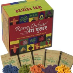 Rang Dulaar Natural Holi colours: 250g Box Assorted