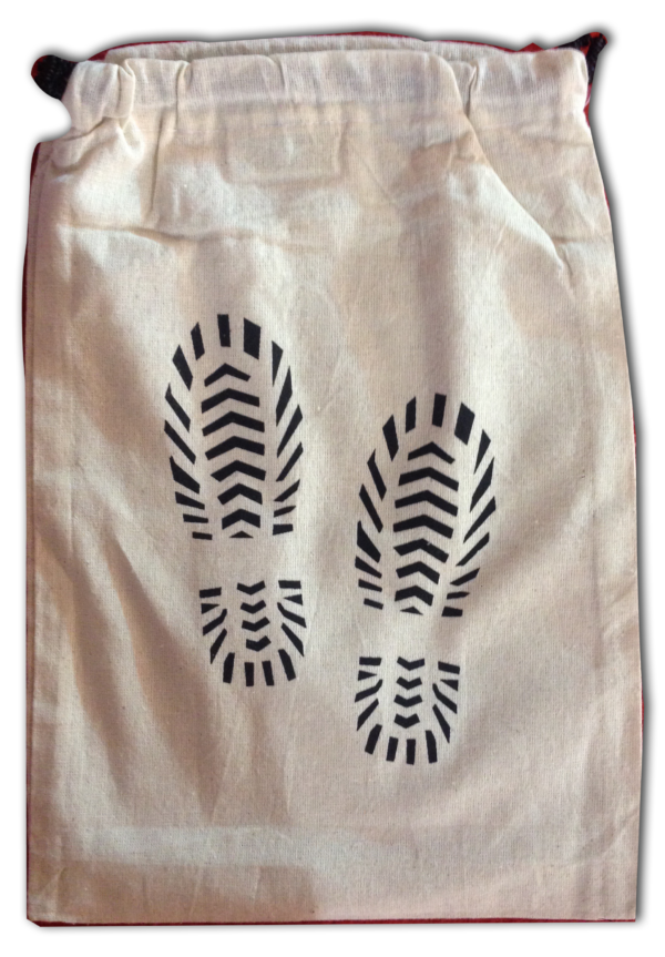 CBDSSB1014 Shoe Bag Shoe print 10″ x 14″ eCoexist