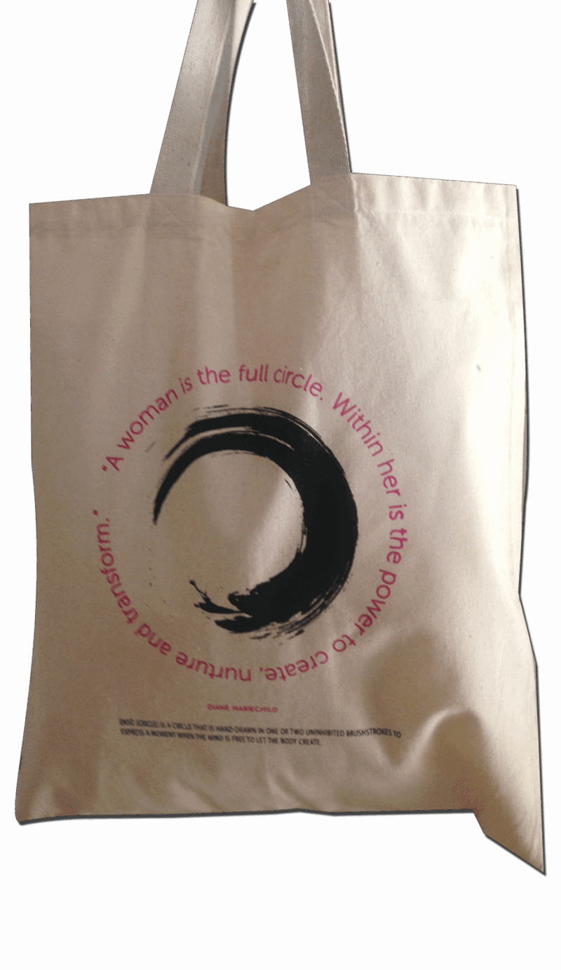 Cotton Bag: 15 x 17": Women