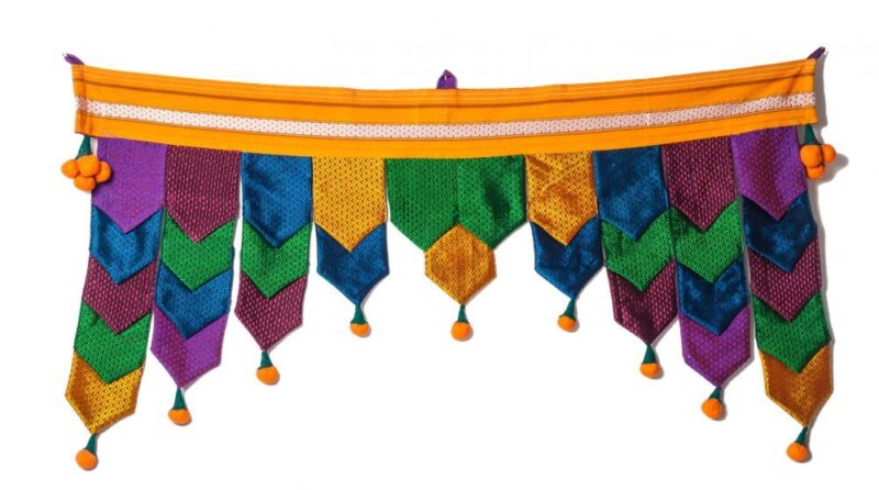 A4: Eco accessories: Panchkoni Khan Toran