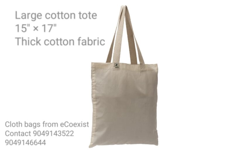 Large Cotton Tote - Image 3