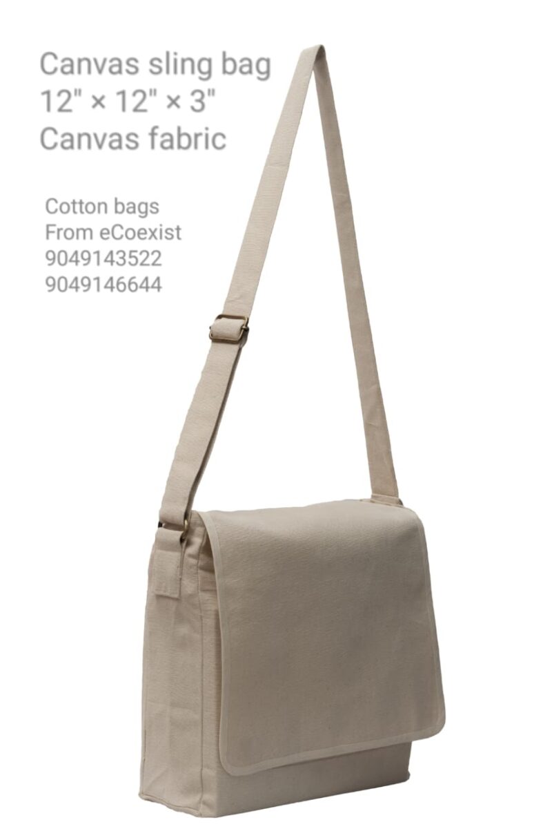 Canvas Sling Bag - Image 3