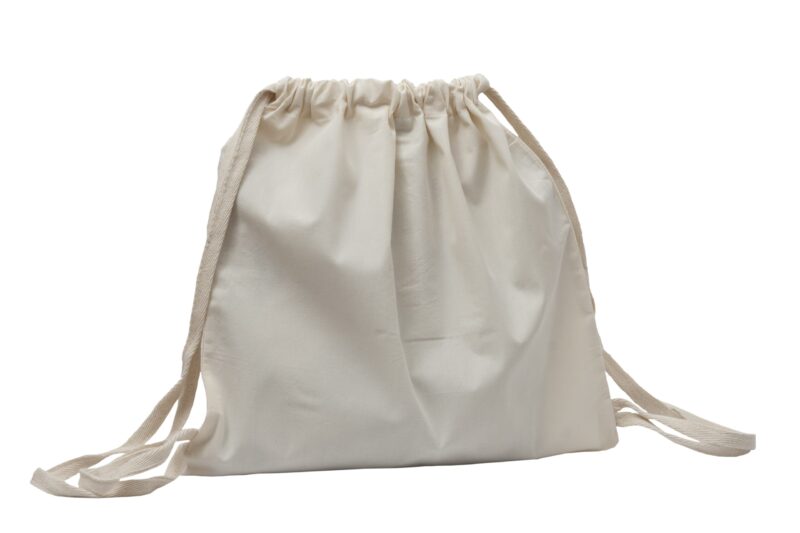 Thick Cotton Drawstring Backpack - Image 4