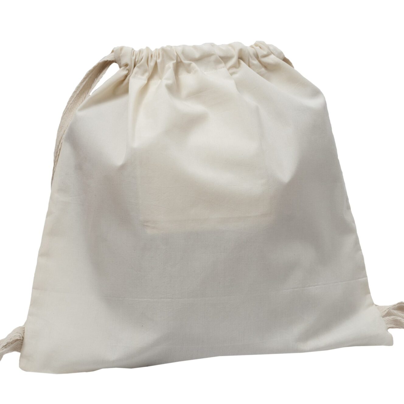 Thick Cotton Drawstring Backpack