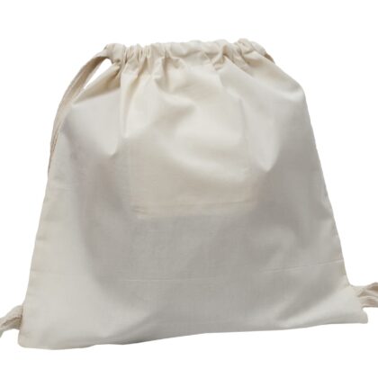 Thick Cotton Drawstring Backpack