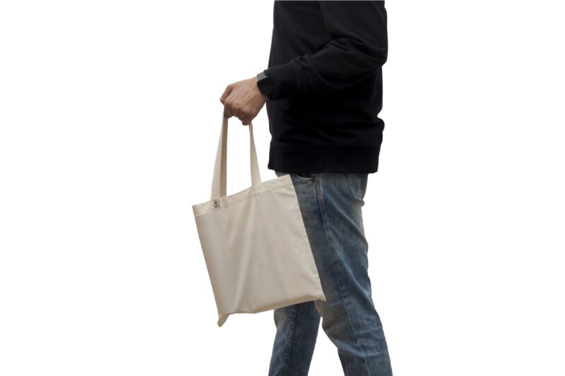 Small Thick Cotton Tote - Image 4