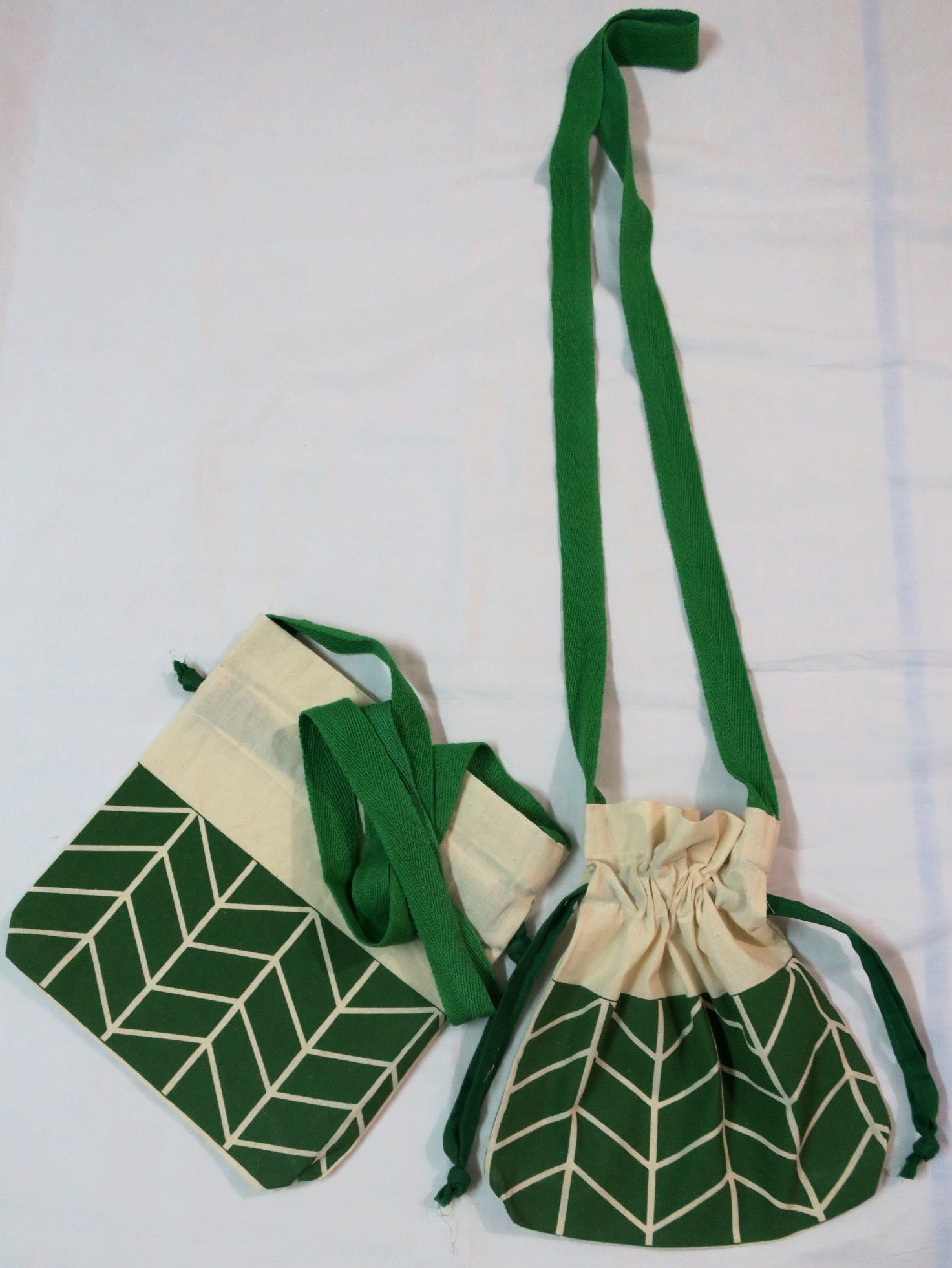Buy Dekor World Cotton Tote Jhola Bags (Pack of 2 Pcs) Online at Lowest  Price Ever in India | Check Reviews & Ratings - Shop The World