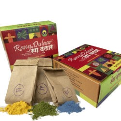 Rang Dulaar Natural Holi colours:  150g box
