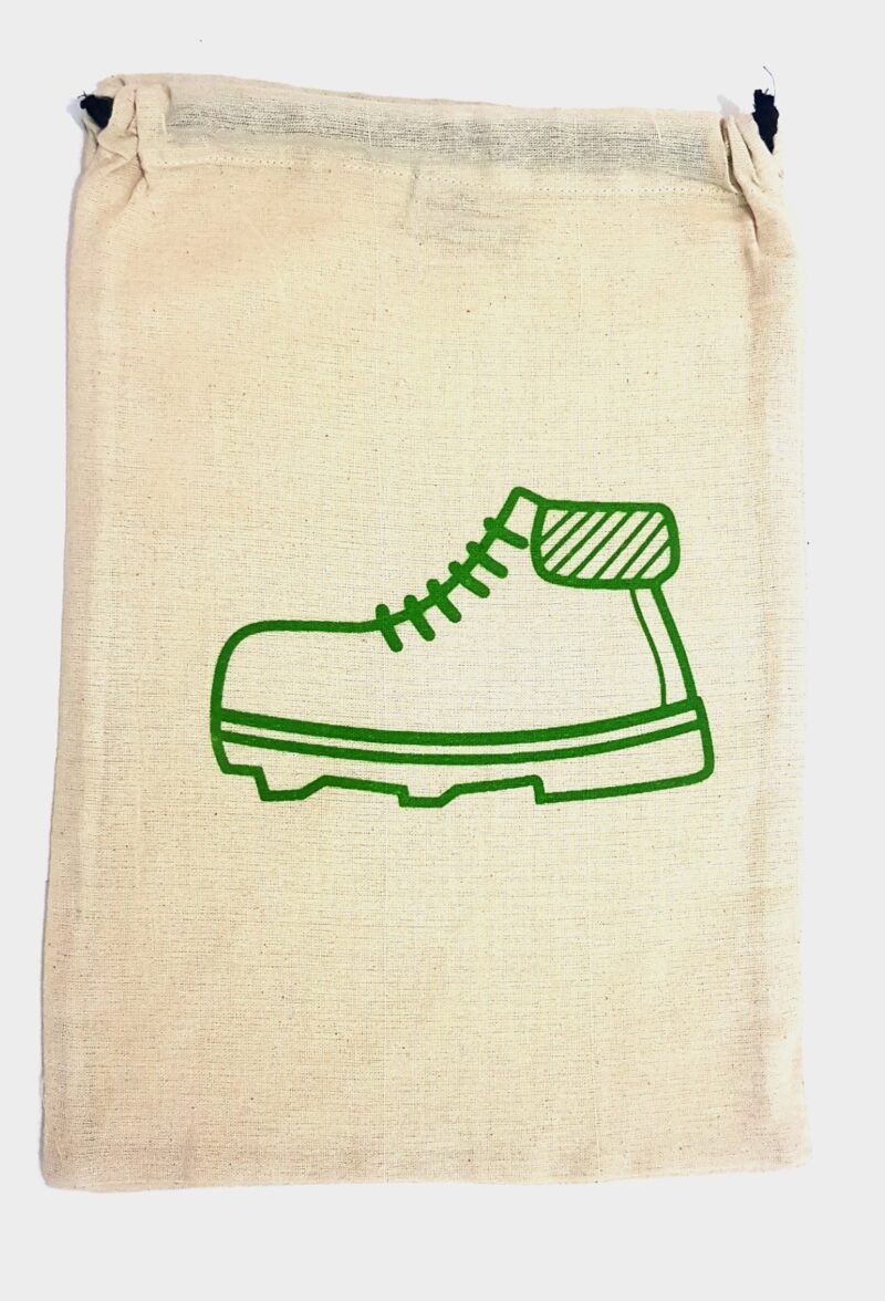 CBDSSB1014 : Shoe Bag: Green shoe: 10" x 14" - Image 2