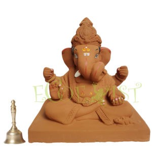 GP9:Eco Ganesh Idol: Punaravartan Dagdu - 9"