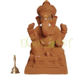 GP8:Eco Ganesh Idol: Punaravartan Mysuri  - 11"