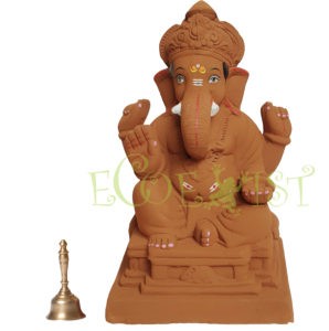 GP8:Eco Ganesh Idol: Punaravartan Mysuri  - 11"