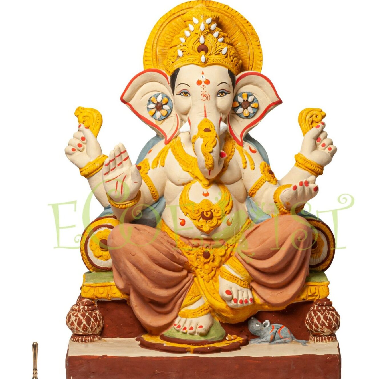 G|PM|TM|24: Eco PaperMache Ganesh Idol: Tejomaya 24"