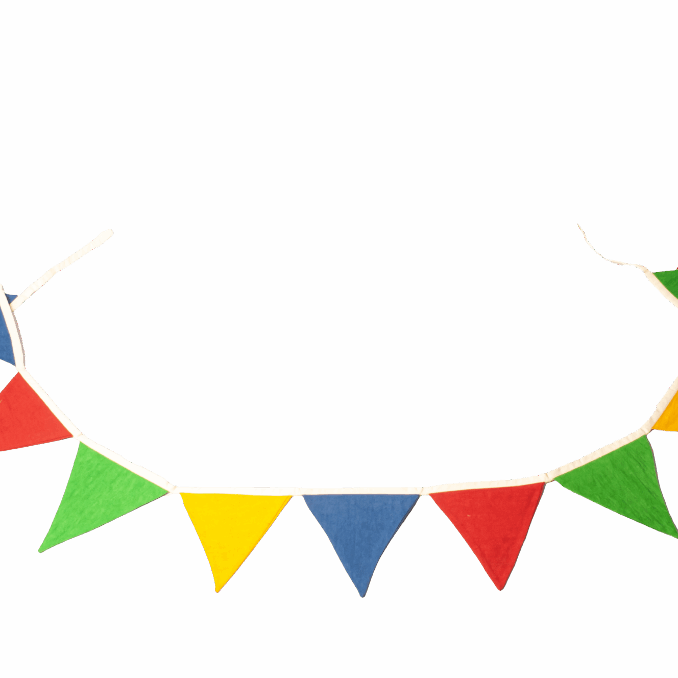 2025: Eco accessories: Triangle Bunting Cotton