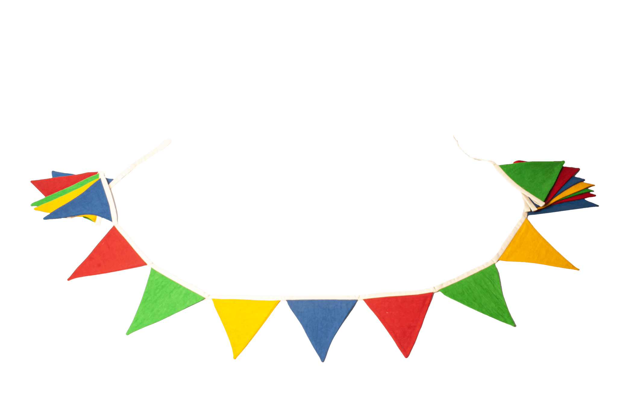 2025: Eco accessories: Triangle Bunting Cotton