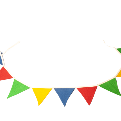 2023: Eco accessories: Triangle Bunting Cotton