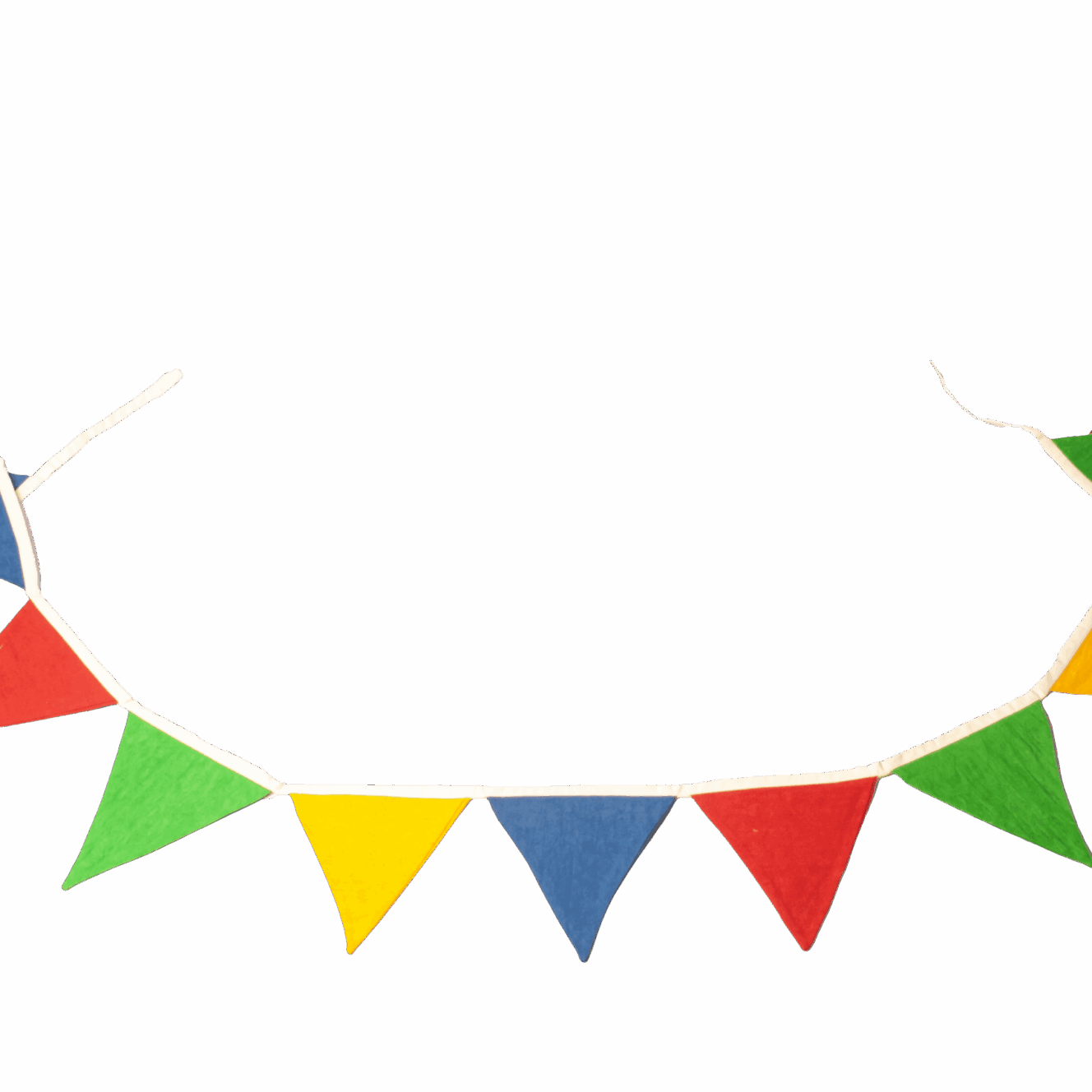 2025: Eco accessories: Triangle Bunting Cotton