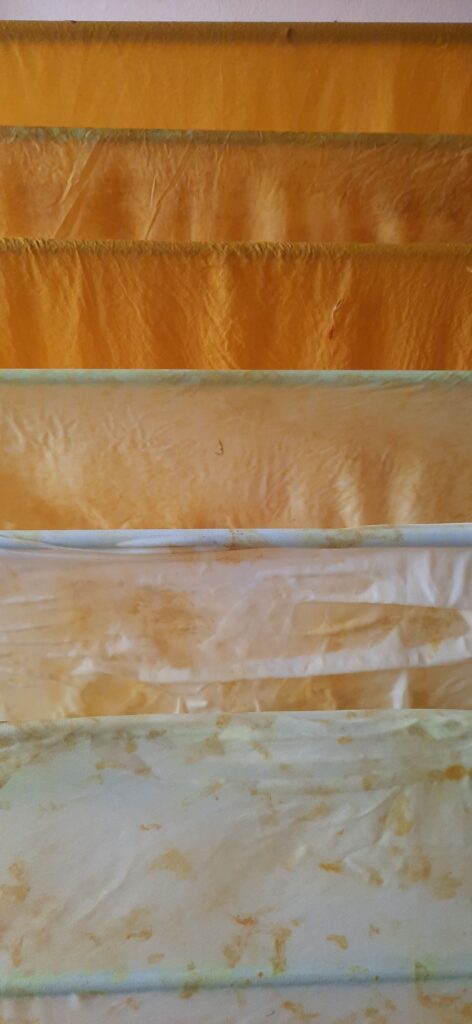 gold dust gabric dyes